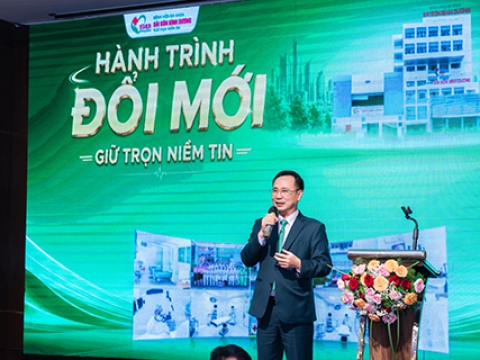 Bệnh viện Đa khoa Sài Gòn Bình Dương: Tiệc mừng “Hành trình đổi mới – Giữ trọn niềm tin”