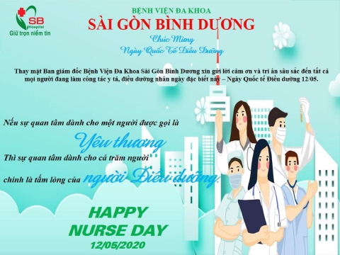Chúc Mừng Ngày Quốc Tế Điều Dưỡng